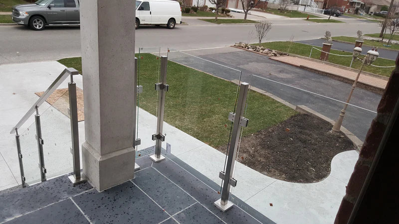 Corner Square Stainless Steel 36" Post SS316