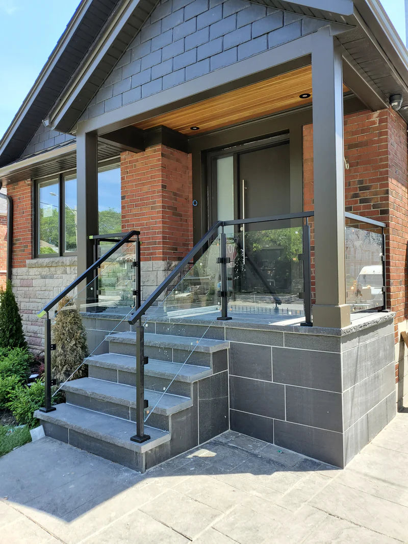 Square Stainless Steel Post End Height- 42" SS316