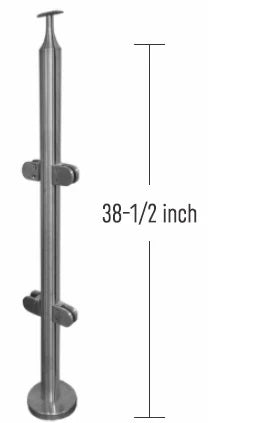 42" Round Stainless Steel Inline SS316