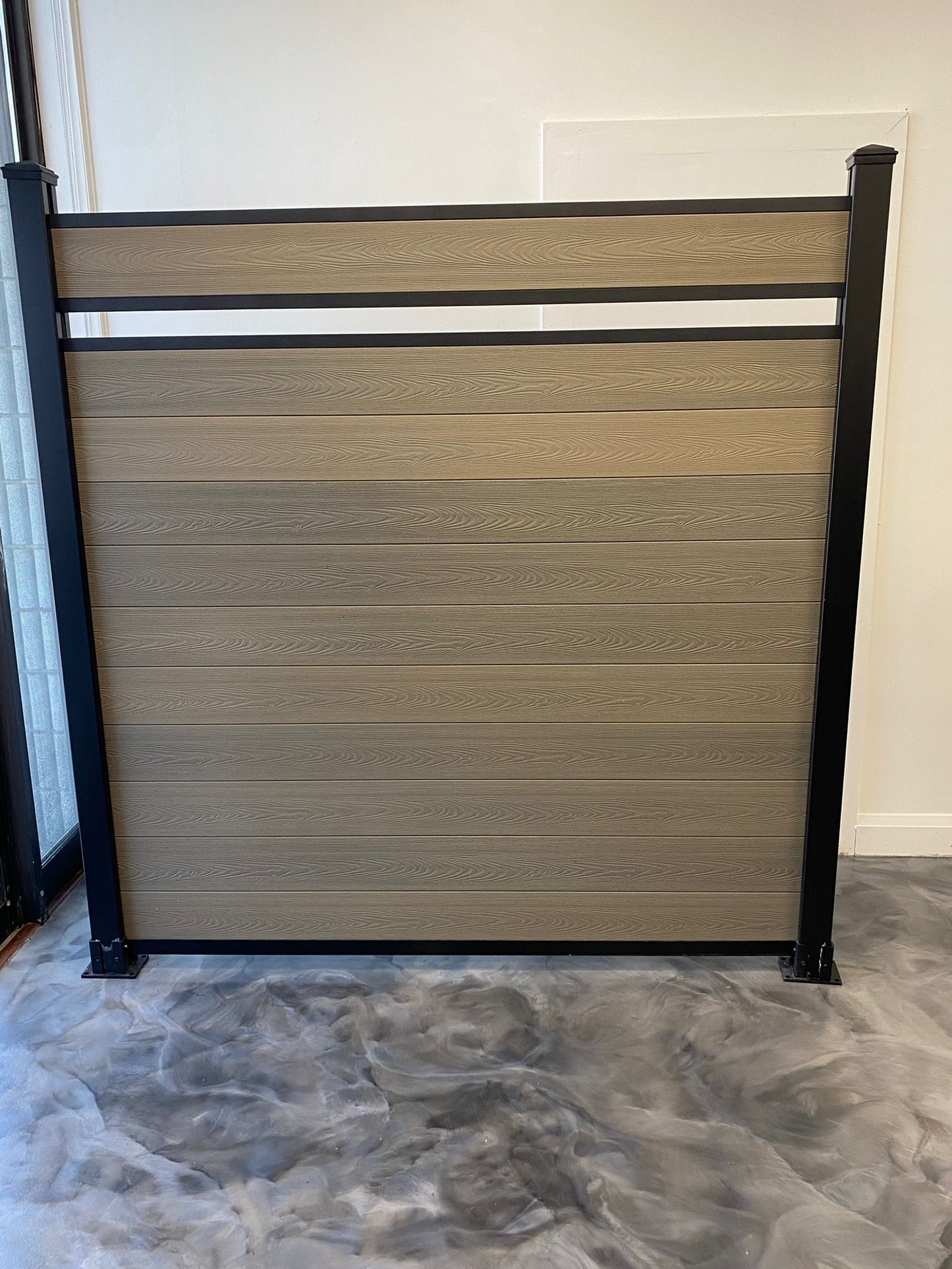 Light Brown Composite Fencing