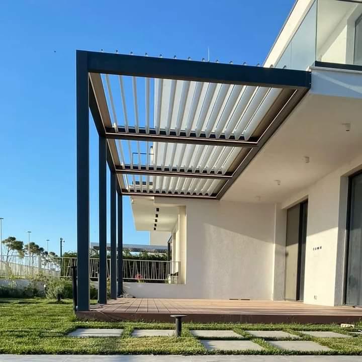 Smart Roofing With Retractable Screen- Remote Controlled