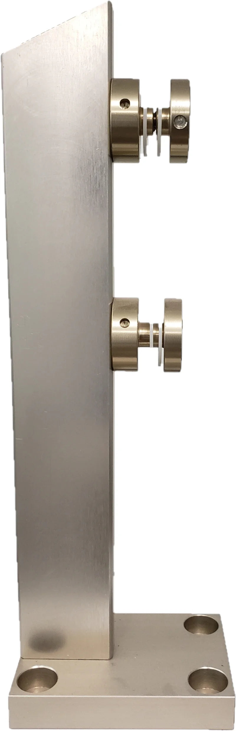 Aluminum Stand-Off Supported Mini Post Stainless Finish