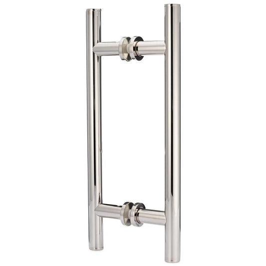 Round Pull Handle CTC 8" Ladder Back-to-Back Ladder Style Overall 12"
