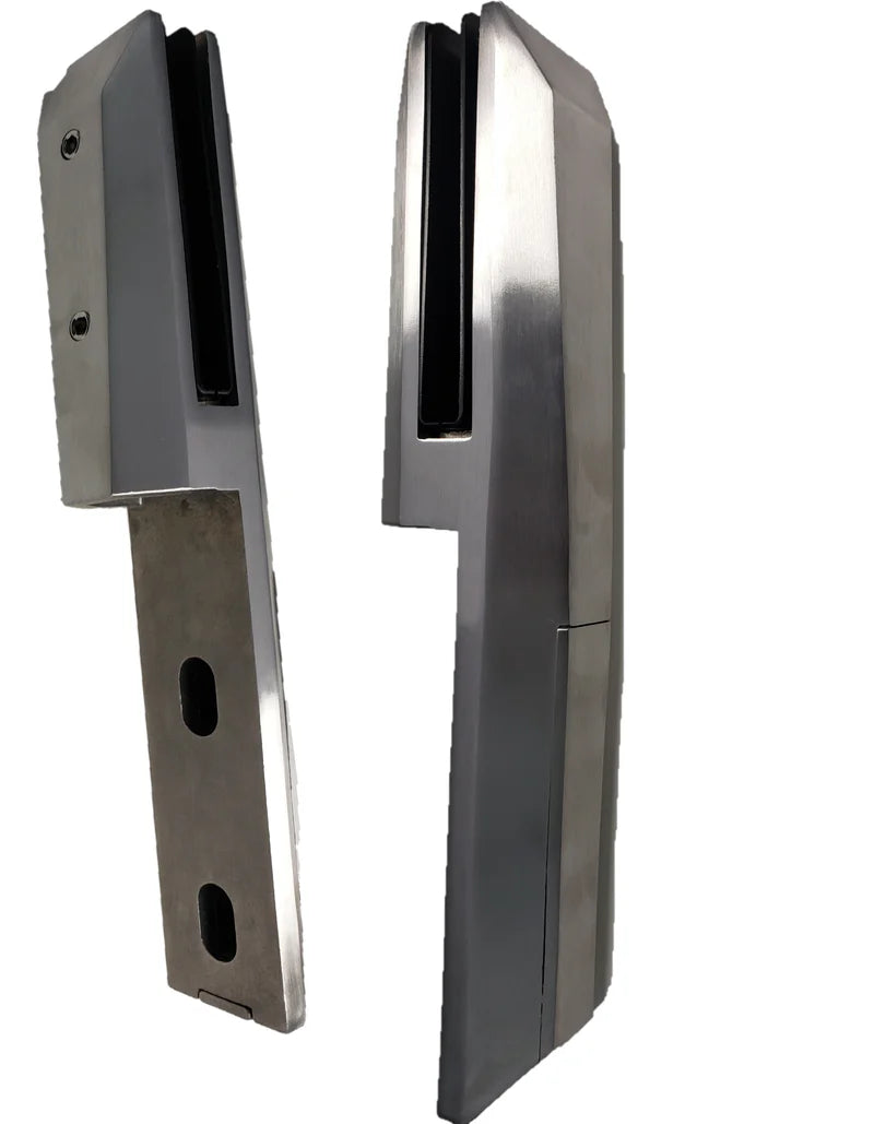 Square Side Mount Spigot SS2205 for 3/8"-1/2" Glass