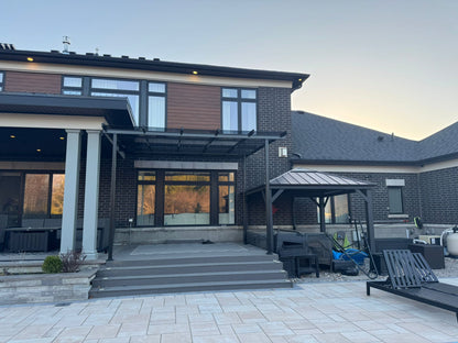 Glass Roofing With Tinted Glass