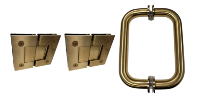 Shower Hinge Glass to Glass 180 Degree Hinge