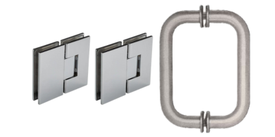 Shower Hinge Glass to Glass 180 Degree Hinge